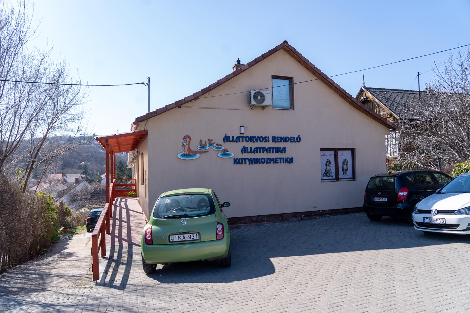 Lutra Állatorvosi Rendelő épülete